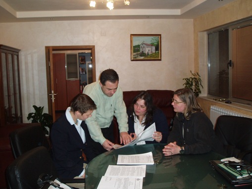 The mayors office, where the memorandum of understanding was signed by Krasimir Zhivkov- Mayor of Pravets, EcoWorld and WECF