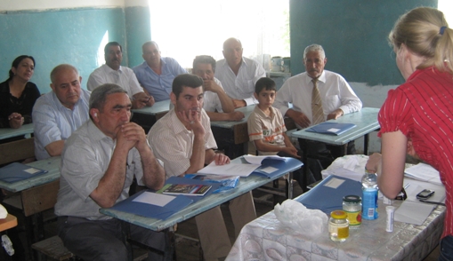Training on Water Safety Plans in Sabirabad region in Azerbaijan
