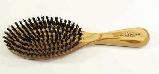 Use a comb with natural bristles